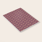 Dragonfly Pattern XIII Mauve Notebook Gallery Image 3