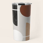 Moon and Sun Abstract Travel Mug Gallery Image 1