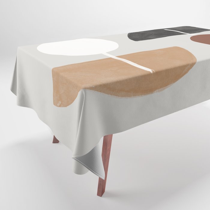 Moon and Sun Abstract Tablecloth Gallery Image 1