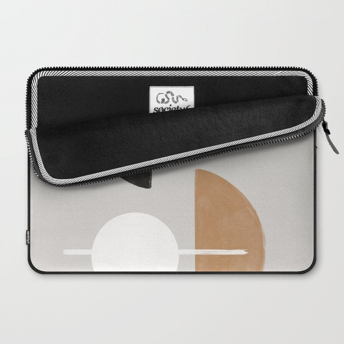 Moon and Sun Abstract Laptop Sleeve Gallery Image 2