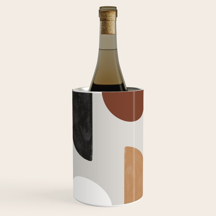 Moon and Sun Abstract Wine Chiller Gallery Image 1
