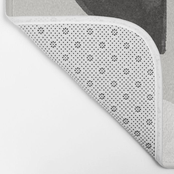 Moon and Sun Abstract Bath Mat Gallery Image 2