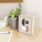 Moon and Sun Abstract Mini Art Print Gallery Image 2