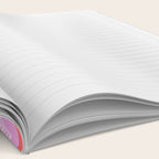 Checkerboard Bows in Pink and Red Notebook Gallery Image 2