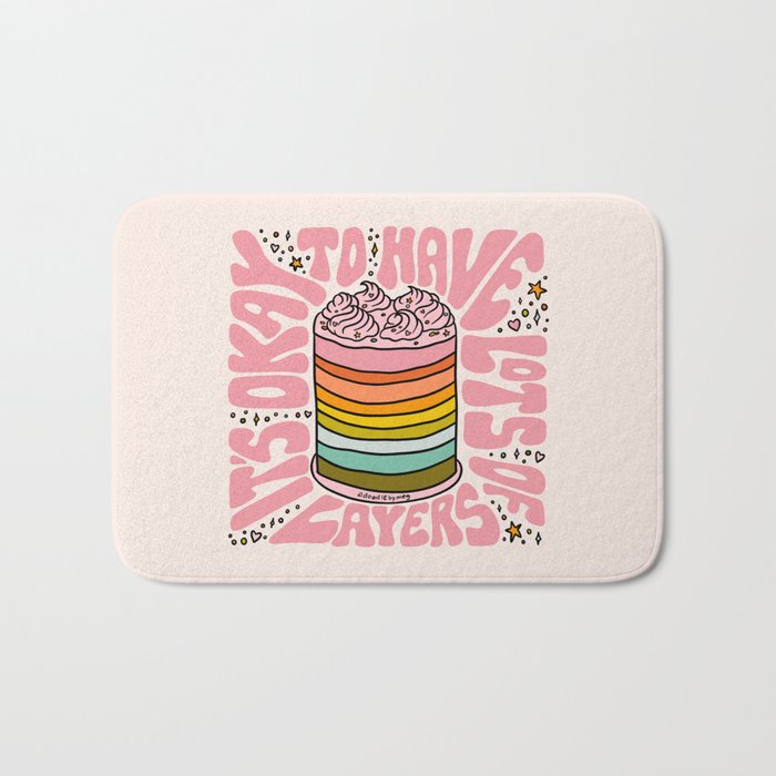 Lots of Layers Bath Mat Gallery Image 1