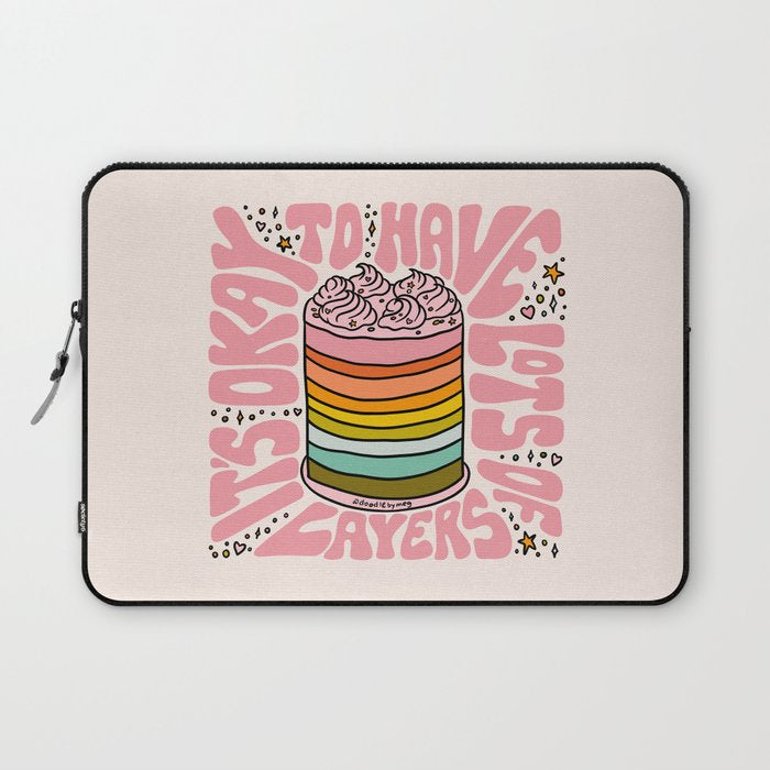 Lots of Layers Laptop Sleeve Gallery Image 1