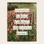Remember to stop and smell the roses Poster Gallery Image 4