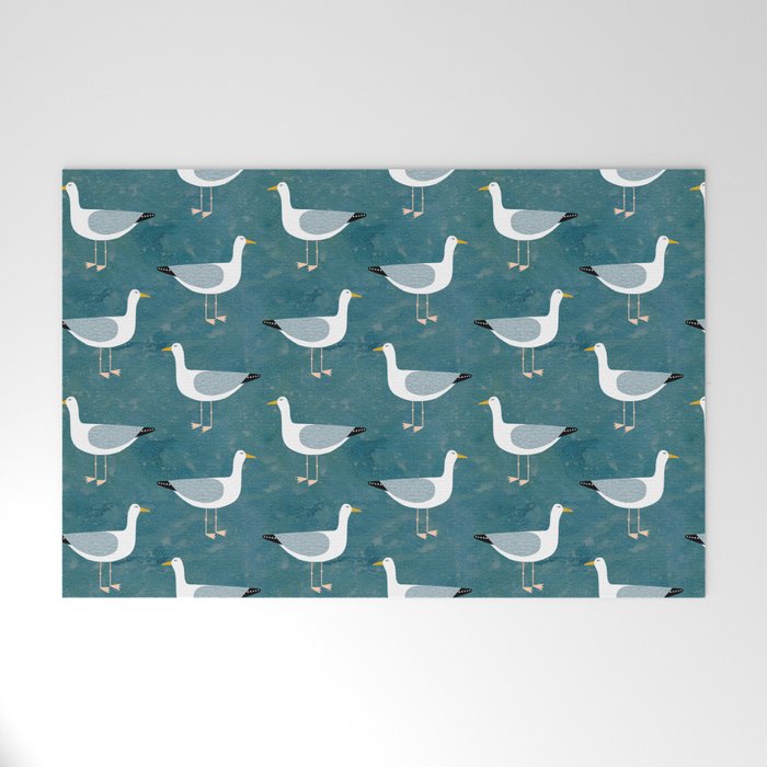 Seagull Standing Welcome Mat Gallery Image 1