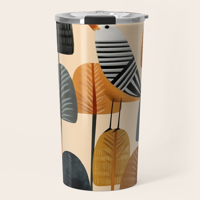 Song in the Autumn Grove Travel Mug Gallery Image 1