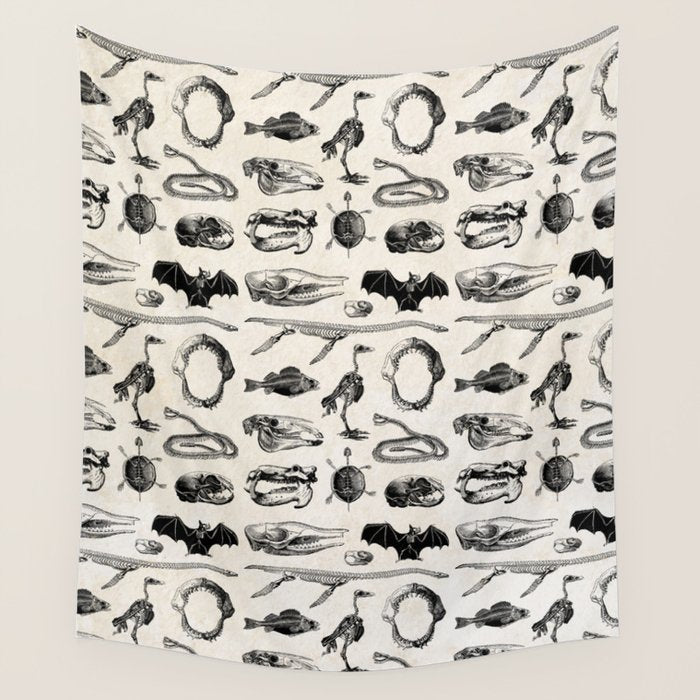 Animal Bones Wall Tapestry Gallery Image 4