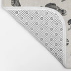 Animal Bones Bath Mat Gallery Image 2