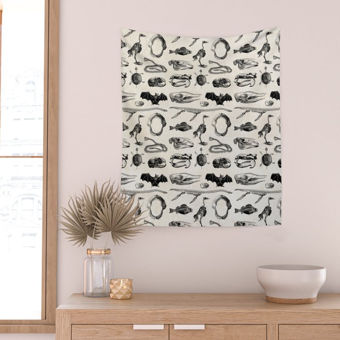 Animal Bones Wall Tapestry Gallery Image 2