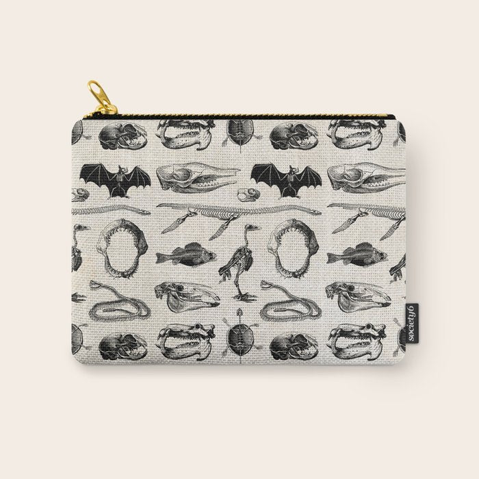 Animal Bones Carry All Pouch Gallery Image 1