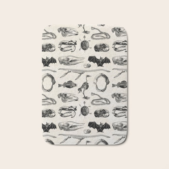 Animal Bones Bath Mat Gallery Image 1