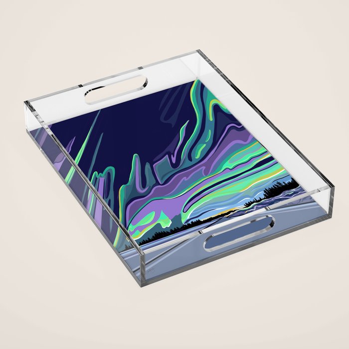 Road to Aurora Acrylic Tray Gallery Image 1