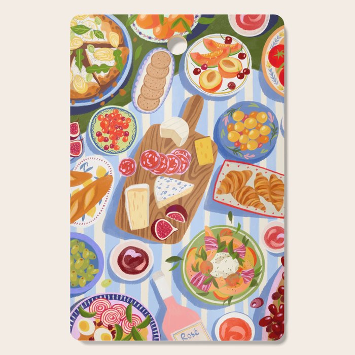 Summer Picnic Cutting Board Gallery Image 1
