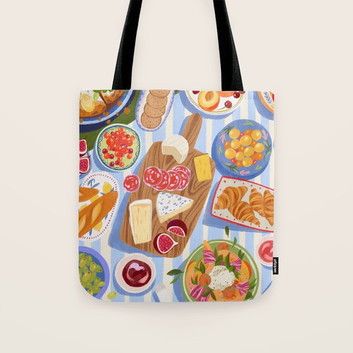Summer Picnic Tote Bag Gallery Image 1