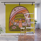 Sagittarius Mushroom Wall Mural Gallery Image 1