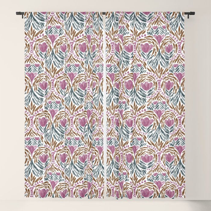 Floral Rhythm Botanic Window Curtain Gallery Image 5