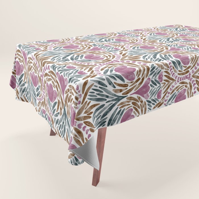 Floral Rhythm Botanic Tablecloth Gallery Image 1
