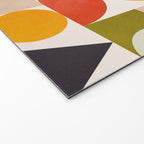 mid century geometry abstract shapes bauhaus Welcome Mat Gallery Image 2