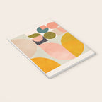mid century geometry abstract shapes bauhaus Notebook Gallery Image 3