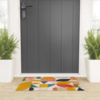 mid century geometry abstract shapes bauhaus Welcome Mat Gallery Image 3