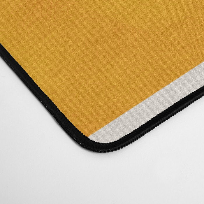 mid century geometry abstract shapes bauhaus Desk Mat Gallery Image 4