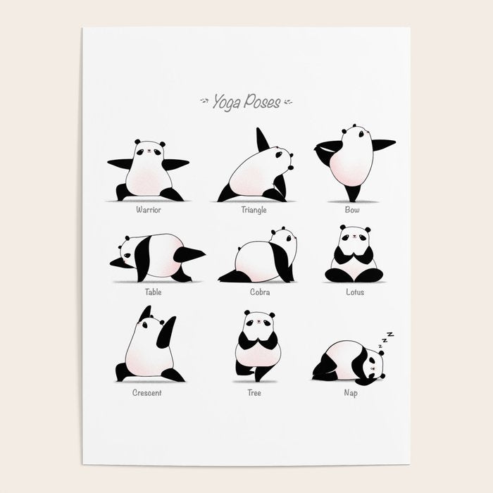 Yoga Panda II Poster Gallery Image 4
