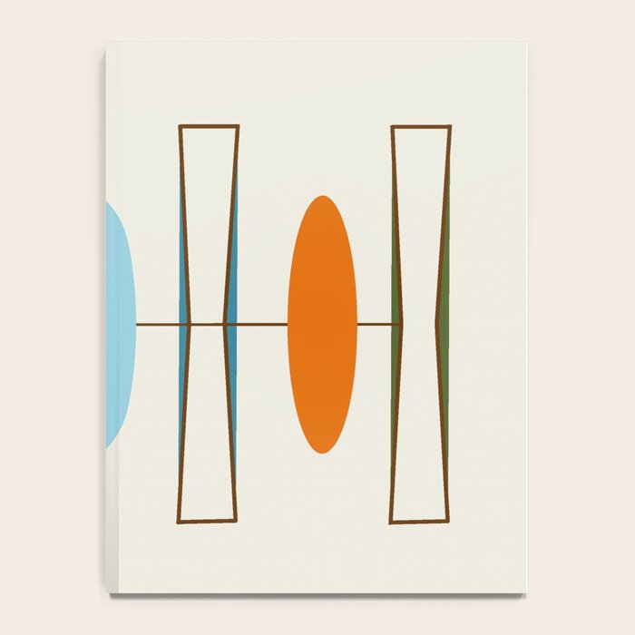 Mid-Century Modern Art 1.2 Notebook Gallery Image 4