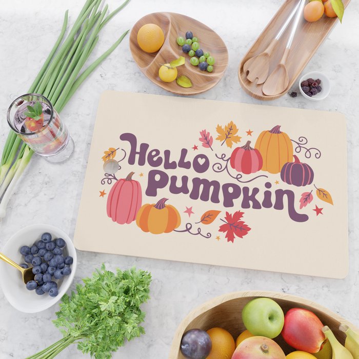 Hello Pumpkin Cutting Board Gallery Image 2