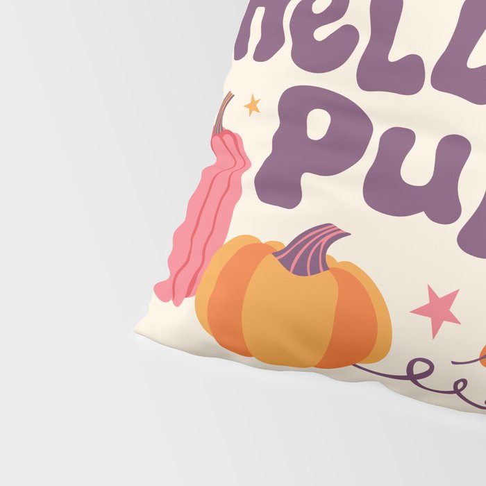 Hello Pumpkin Pillow Sham Gallery Image 4