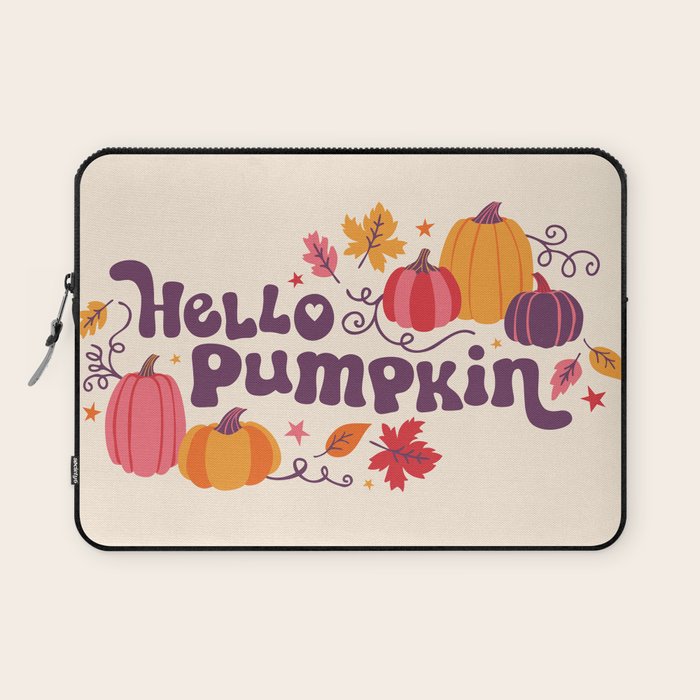 Hello Pumpkin Laptop Sleeve Gallery Image 1