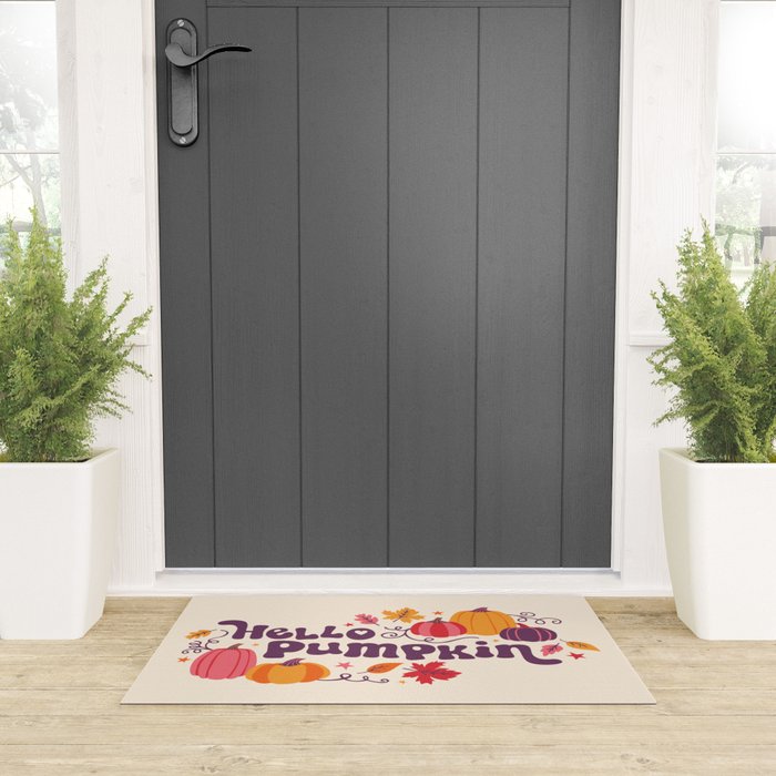 Hello Pumpkin Welcome Mat Gallery Image 3