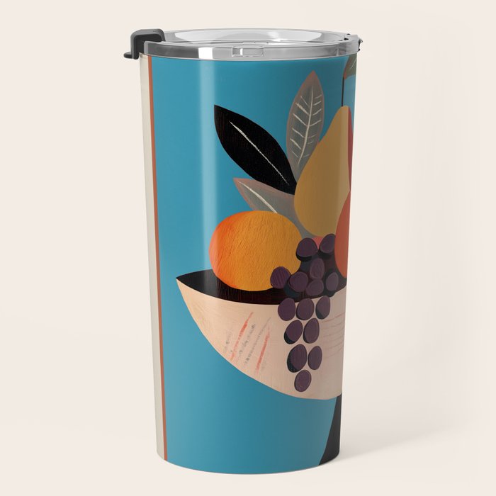 Modern Fruit Bowl I Travel Mug Gallery Image 3