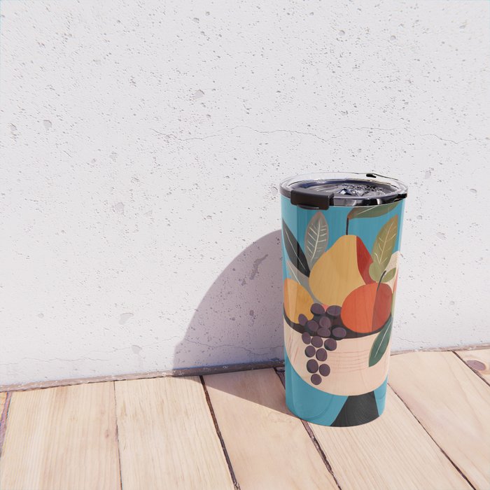 Modern Fruit Bowl I Travel Mug Gallery Image 4