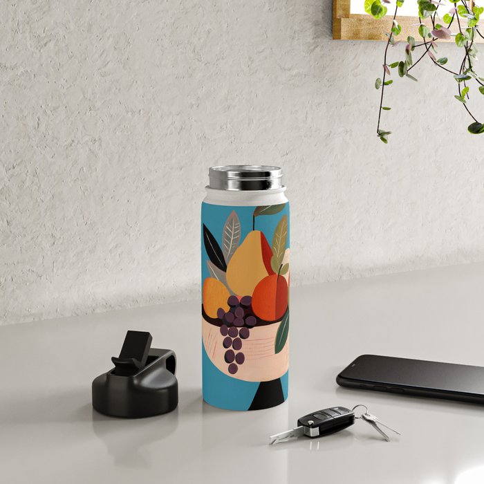 Modern Fruit Bowl I Water Bottle Gallery Image 4