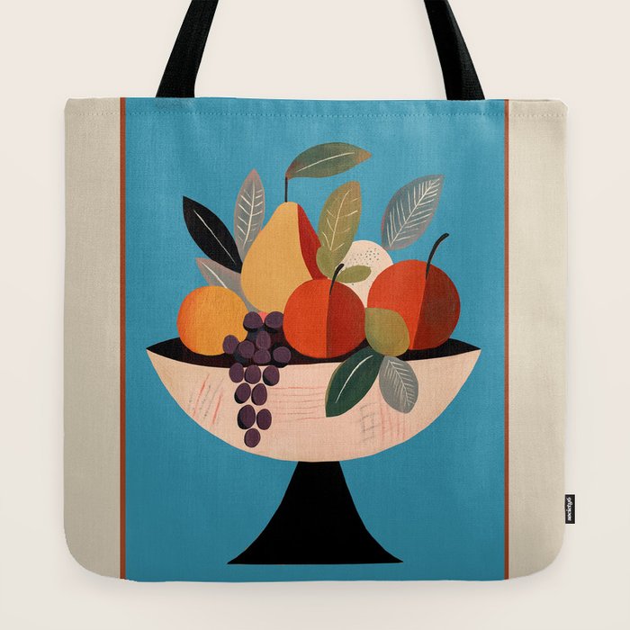 Modern Fruit Bowl I Tote Bag Gallery Image 2