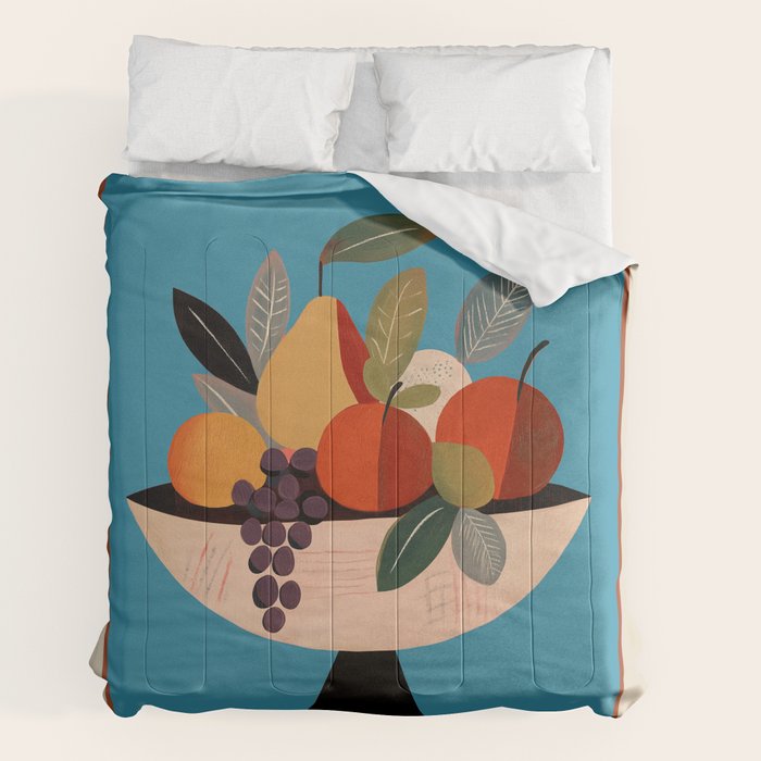 Modern Fruit Bowl I Comforter Gallery Image 2