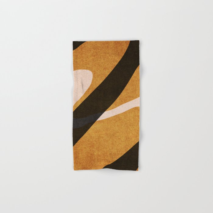 ABSTRACT ALPHABET / Script U Bath Towel Gallery Image 1