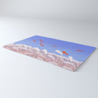 Flying cherry shrimp Rug Gallery Image 3