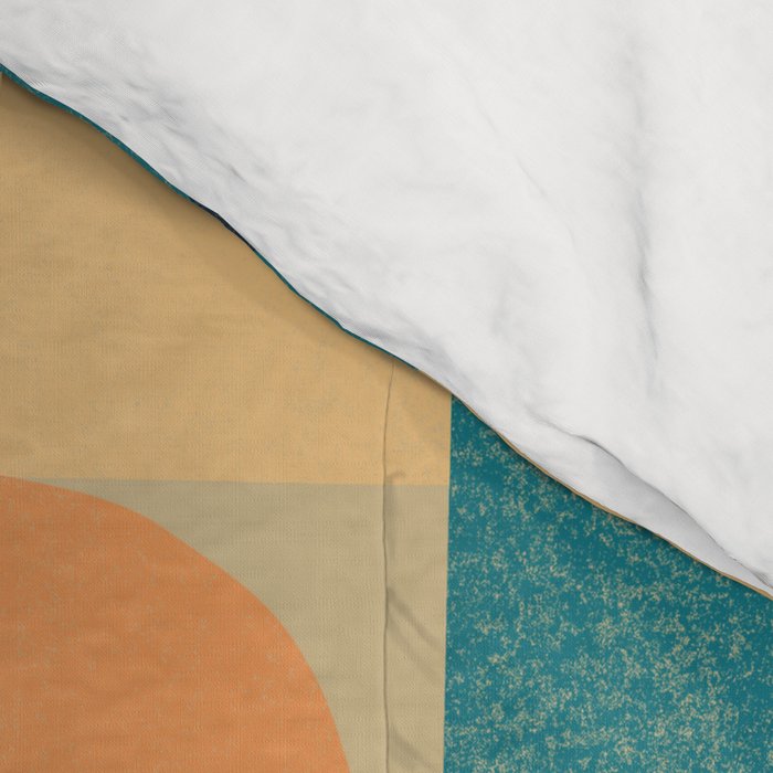 Mid-century tropical birds Comforter Gallery Image 4