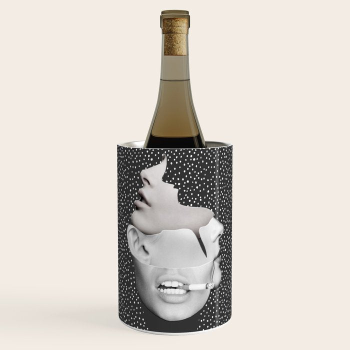 collage art / Faces 2 Wine Chiller Gallery Image 1