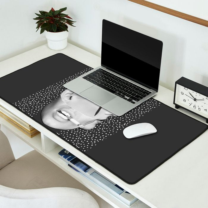 collage art / Faces 2 Desk Mat Gallery Image 2