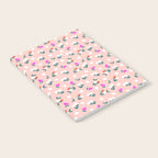 Dainty Blooms Pattern - Pink Notebook Gallery Image 2