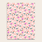 Dainty Blooms Pattern - Pink Notebook Gallery Image 4