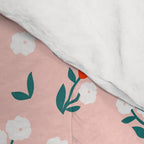 Dainty Blooms Pattern - Pink Comforter Gallery Image 4