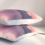 Morning Sunshine over the Peaceful Mountain Lake Pillow Sham Gallery Image 3