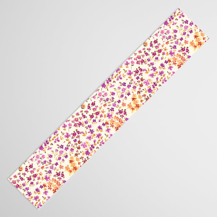 Pink summer blooming Table Runner Gallery Image 3