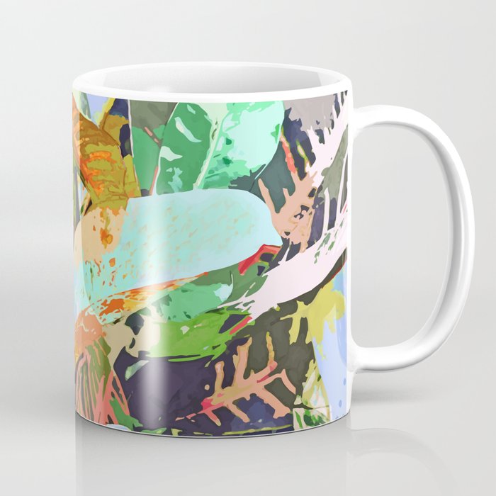 Jungle Plants Coffee Mug Gallery Image 1